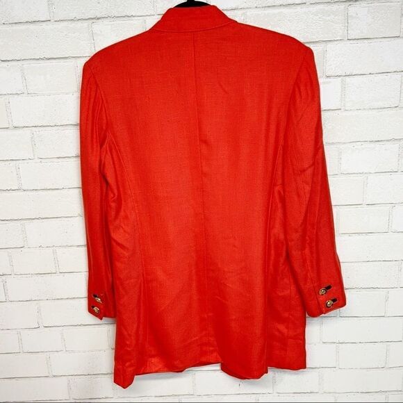 Vtg Louis Feraud Linen 2 Piece Blazer Set U4 - Picture 6 of 9